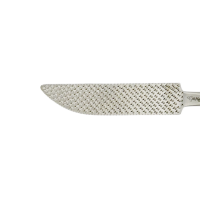 Single Side Bone Rasp 10" Putti Leaflet Phenolic Handle
