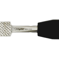 Single Side Bone Rasp 10" Putti Leaflet Phenolic Handle