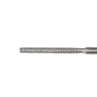 Single Side Bone Rasp 10" Round Tip Phenolic Handle