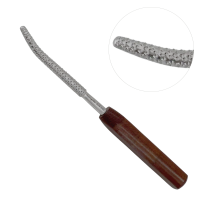 Putti Bone Rasp 10" Conical Single Ended Phenolic Handle