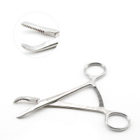 Bone Reduction Forceps 6" Small Curved Serrated Jaws Maximum Opening 30mm