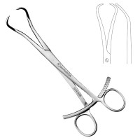 Bone Reduction Forcep 8" Double Ratched Maximum Opening 9mm-100mm