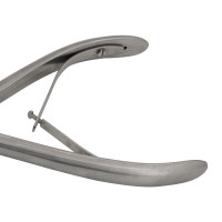 Luer Rongeur 6 1/2" Curved 3mm Single Action