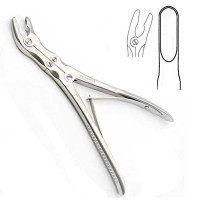 Leksell Rongeur 9 1/2" Full Curve 8mm Double Action