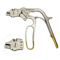 Crimper and Pin Cutter 9 1/2" Double Action Slim Grip for 1.2mm, 1.6mm, and 2.0mm Pins