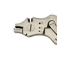 Crimper and Pin Cutter 9 1/2" Double Action Slim Grip for 1.2mm, 1.6mm, and 2.0mm Pins