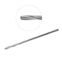 Twist Drill 5.0" Straight Shank Double Fluted 1.4mm 45mm Round End