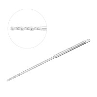 Twist Drill 7.75" Straight Shank Double Fluted 4.5mm 55mm Round End