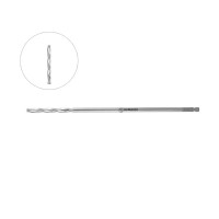 Drill Bit SQC 6 1/2"  4 Flutes Diameter 4.5mm Maximum Inside Diameter 1.75mm Cannulated 45mm Flute Length