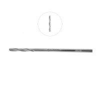 Twist Drill 5" Straight Shank 4 Flutes Diameter 4.0mm Maximum Inside Diameter 2.0mm Cannulation 35mm Round End