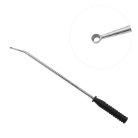 Cone Ring Curette 15" Phenolic Handle 25 Degree Angled #2 6mm Sharp Sharp