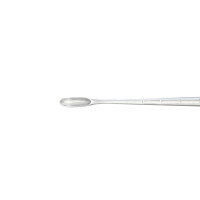 Halle Curette 9" Straight, 9.0mm x 5.0mm Sharp Oval Cup, Hexagonal Handle