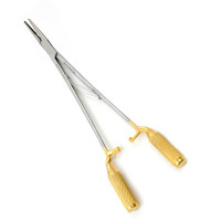 NeoGrip Quick Release Chromosome Surgical Crile Wood Needle Holder 6" Tungsten Carbide