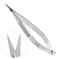 Micro Iris Scissors 4" Sharp Straight