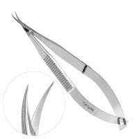 Micro Iris Scissors  4" Sharp Curved