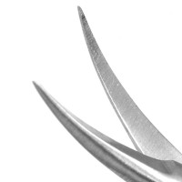 Micro Iris Scissors  4" Sharp Curved