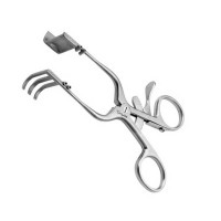 Distal Radius Fracture Retractor 4 1/2" Blade Width 12.5mm Depth 20mm Pins 1.1mm Left