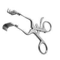 Distal Radius Fracture Retractor 4 1/2" Blade Width 12.5mm Depth 20mm Pins 1.1mm Right