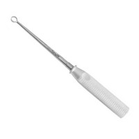 Ring Curette 8 3/4" Ring Diameter 8mm Straight Shaft