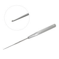 Lumbar Spine Curette Size 1 Straight 13 3/4" (349mm)