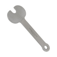 TKA Anatomic Bone Rasp 2° Left 6 1/2" (16.5cm)