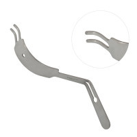 Modified APC Hip Retractor Double Prongs Wide 14" Blade Width 44mm