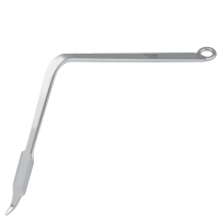 Bent Hohmann Retractor Narrow 12 1/8" Extra Deep Short Tipped - Blade 19mm Handle 9 3/4"