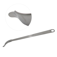 Hohmann Retractor Long 16" Curved - Narrow Short Blade 22mm Handle 13"