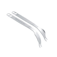 Flared Cobra Retractors 15" Double Prong - Right
