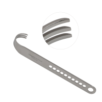 Minimally Invasive Total Hip Surgery Retractor Narrow Assistant Free 2" Blades Depth