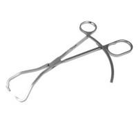 Wrist Bone Clamp 9 1/2" with Wire Guide For pins up to .045" (1.1mm) Jaw Open 3.5"