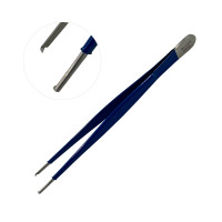 Tissue Forceps 8" (20.3cm) Long 1x2 Teeth With Exposed Tips