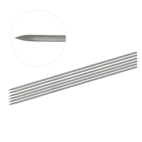 K-Wire Single Trocar 4" 1.0mm 0.039" pkg/6