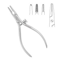 Pin Extraction Pliers 7" with 4mm Excavating Tip Screw Lock