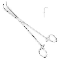 Finochietto Thoracic Forceps Slightly Curved Serrated Jaws 9"