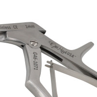 Love Kerrison Rongeur 8" 40 degree Down 1mm Thin Foot Plate