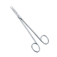 Kelly Ganglion Scissors Straight 6 1/4" Sharp Points One Serrated Blade