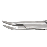 Smithwick Clip Applying Forceps Curved jaws Straight Handles Size 9"