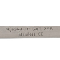 Davis Brain Spatula 7" x 1/2" Malleable Stainless Steel
