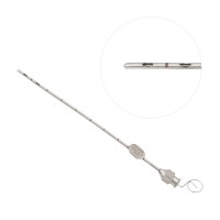 Elsberg Cannula 11cm 3 Hole Closed End 7 Fr, 5" long - Luer Lock