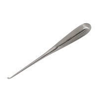 Epstein Curette 8” Hollow Handle Reverse Angle Oval Cup #0 (3.3mm)