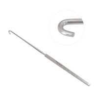 Graham Nerve Hook Blunt 6mm Deep Size 7"