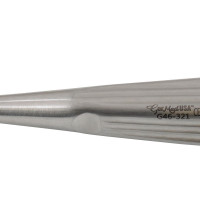 Epstein Curette 8” Hollow Handle Reverse Angle Oval Cup #1 (4.0mm)