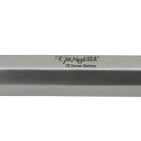 Brun Curette Solid Handle Straight Shaft Oval Cup 9” #0 (3.7mm)