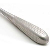 Brun Curette 7" Hollow Handle Angled Shaft Oval Cup #0 (3.7mm)