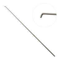 Arthroscopic Hook Probe 2.5mm Knurled Handle 9"