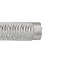 Cobb Curette Knurled Stainless Handle 11” Oval Cup Straight #6 (13mm)