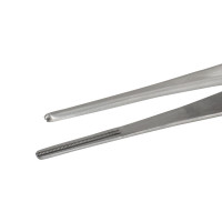 Debakey Thoracic Tissue Forcep Fenestrated Handle 6" Wide Tips 2.5mm
