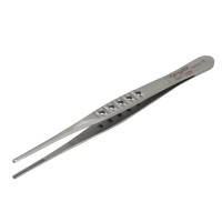 Debakey Thoracic Tissue Forcep Fenestrated Handle 7 1/2" Wide Tips 2.5mm