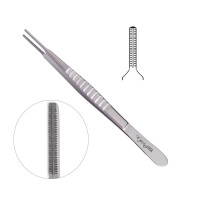 Cooley Vascular Tissue Forceps Tips 2mm Wide 6"